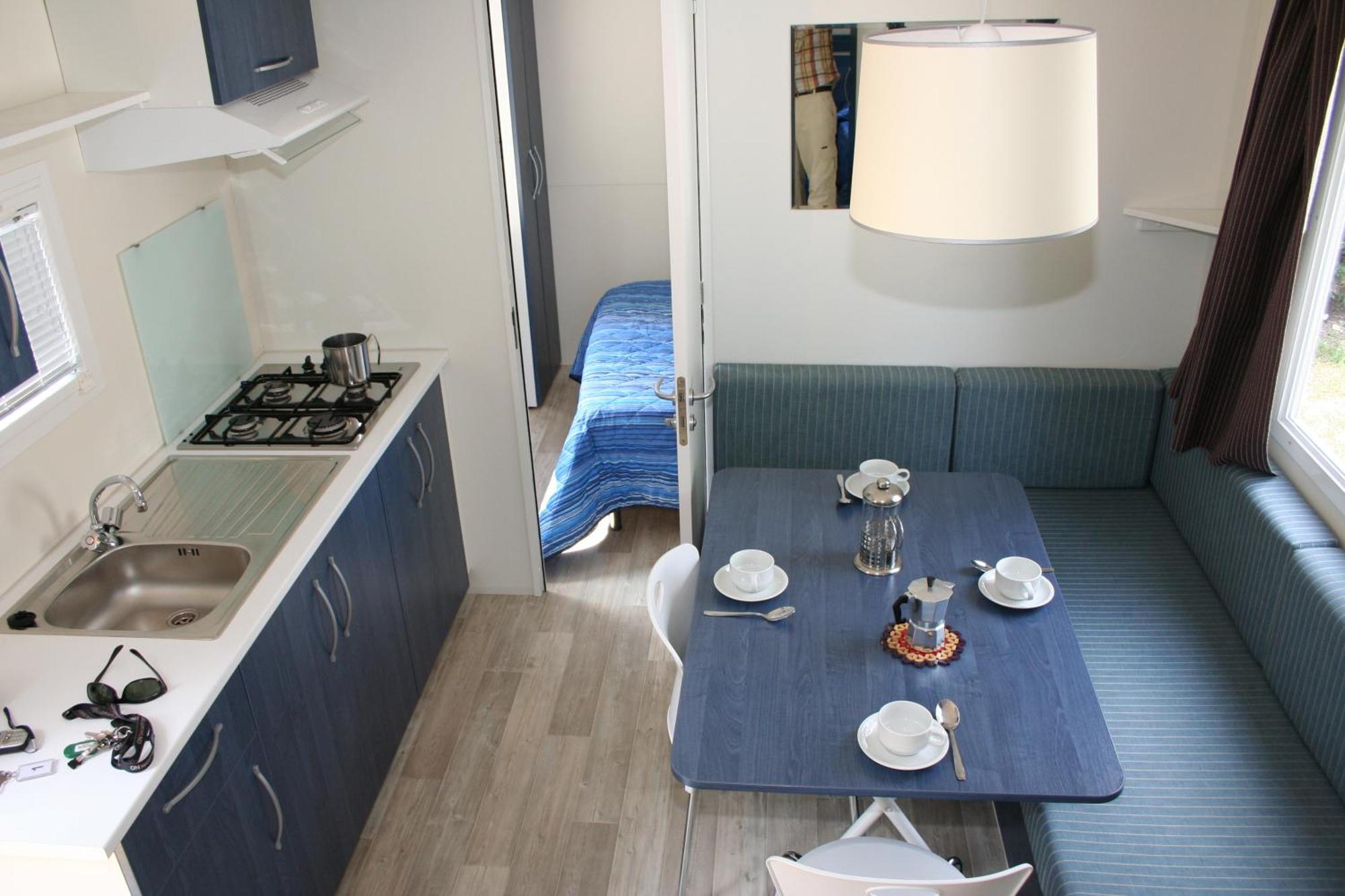 Happy Camp Mobile Homes In Camping Villaggio Internazionale San Menaio Luaran gambar